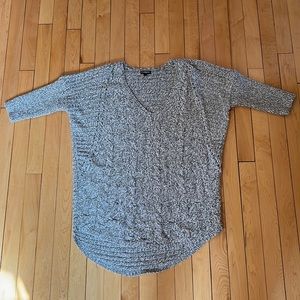 Express women’s medium heathered gray sweater.